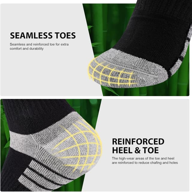 Thumbnail 6 de Stoeury Mens Bamboo Socks 6 Pairs