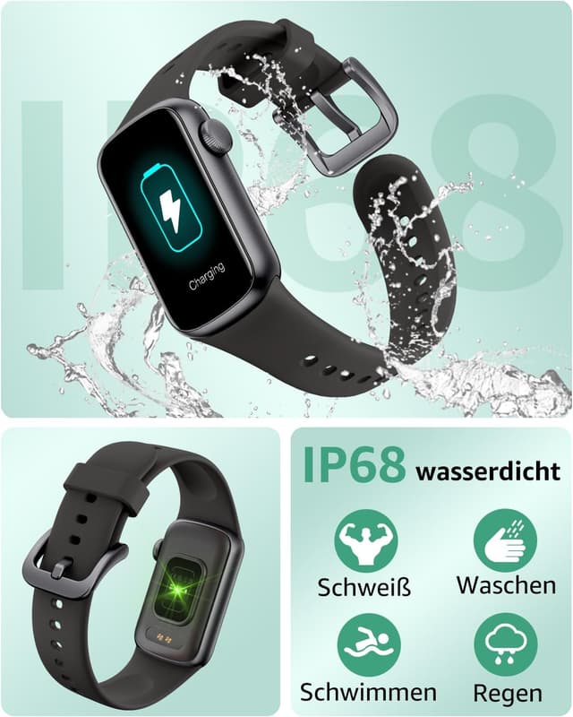 Detalle 2 de BUTFORFIT Fitness Tracker B6 mit 1,47 Zoll