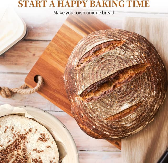 Thumbnail 5 de Dimpola 9-inch banneton basket 🍞