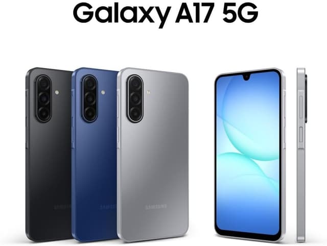 Detalle 2 de Samsung Galaxy A17 5G (AI) smartphone — 7.5mm slim frame, 50MP camera, 128GB/4GB, 5,000mAh, grey (UK version)