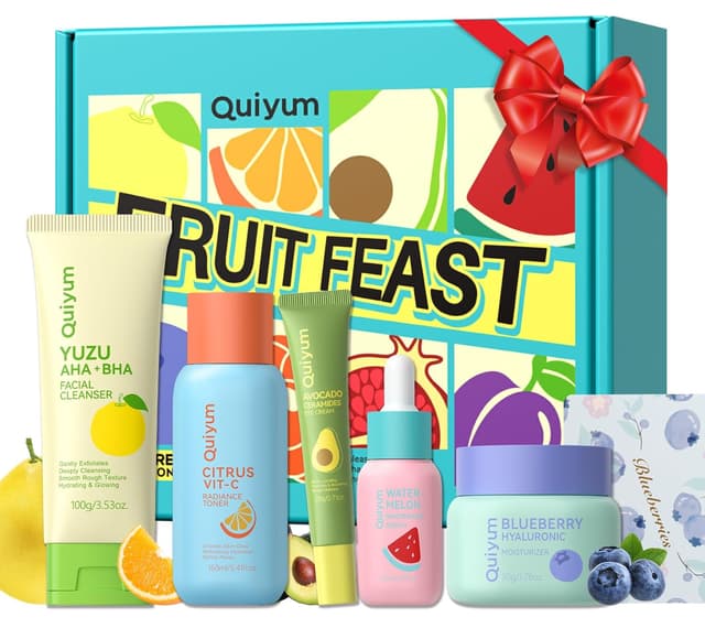 Imagen de QUIYUM Fruit Skincare Set for Teens en OfertitasTOP