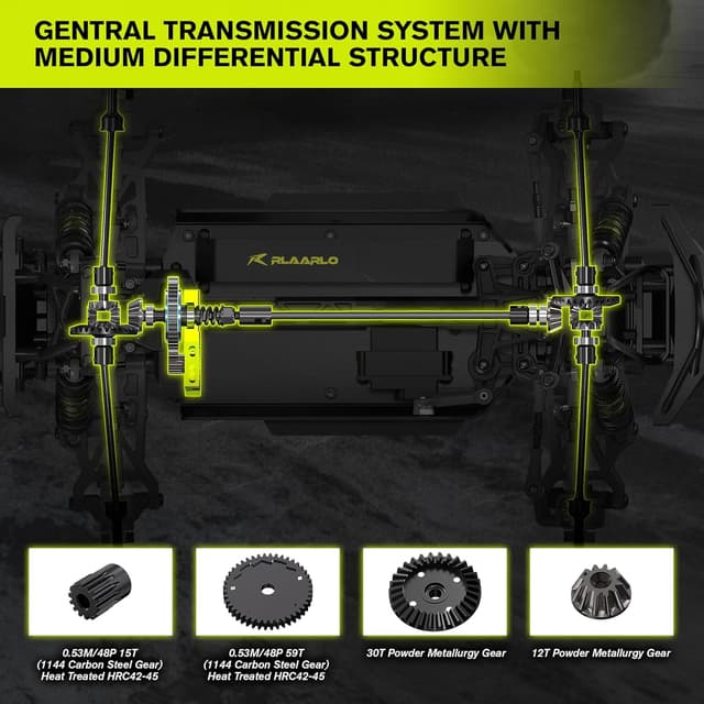 Thumbnail 2 de VIRCAS 1/14 Brushless RC Monster Truck 50+ MPH