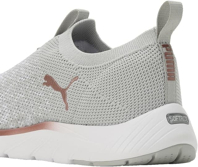 Detalle de Puma Softride Remi Slip-on Knit Wn’s: scarpa slip-on basse in tessuto, da strada