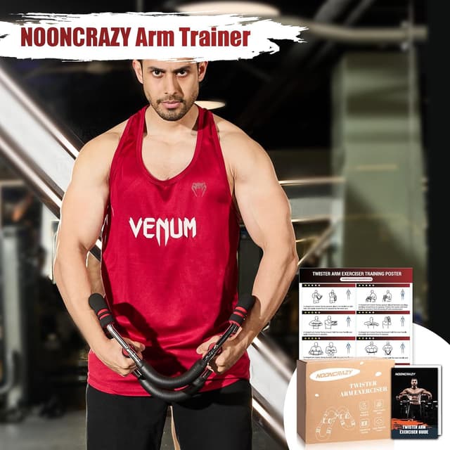 Thumbnail 6 de Twister Armtrainer: verstellbarer Brustmuskel-Trainingsgerät für Oberkörper-Training zu Hause