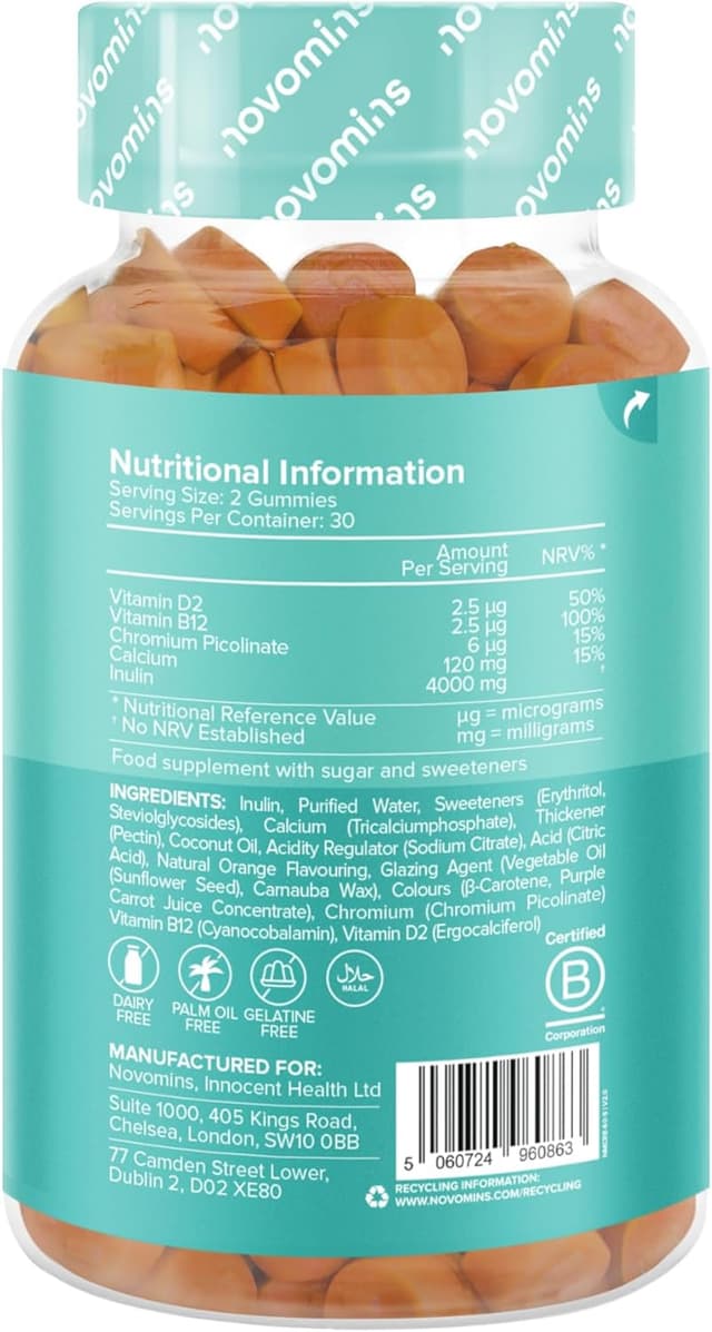 Detalle 2 de Gommes à mâcher fibres 4000 mg