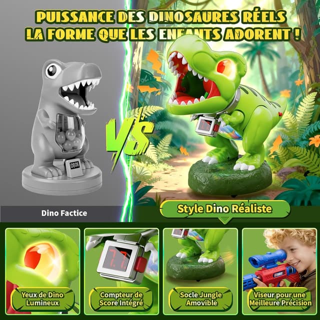 Thumbnail 1 de Jouet Dinosaure Mobile avec 2 Blasters