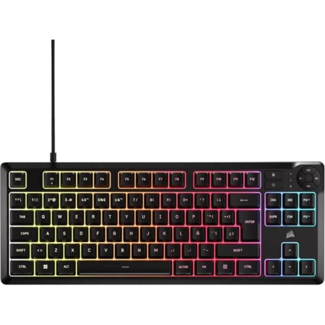 Imagen de Corsair K55 Core TKL ES RGB con 8 zonas en OfertitasTOP
