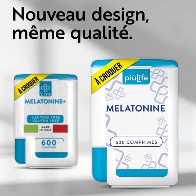 Thumbnail 1 de PiùLife Melatonine 1,9 mg 600 comprimés 😴
