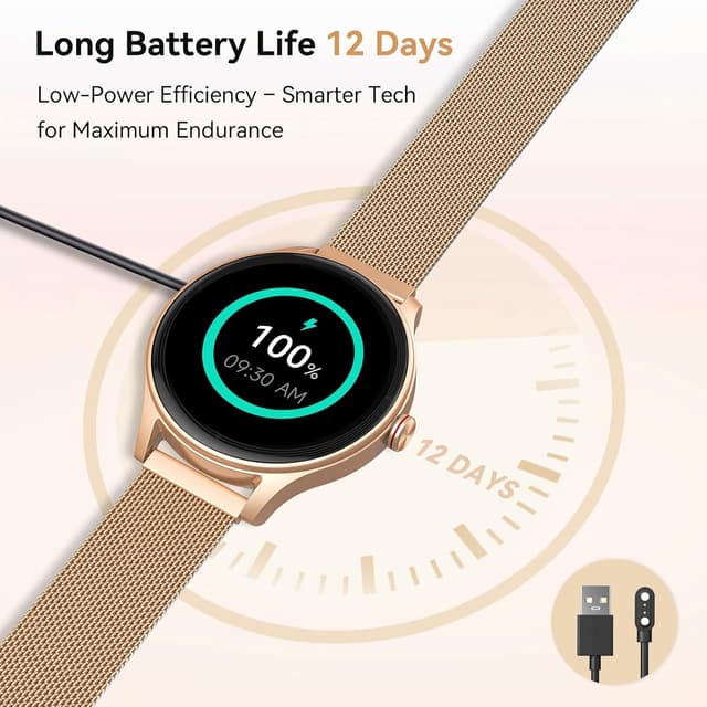 Thumbnail 5 de Laidies Smart Watch HD 120 sports, AI voice assistant