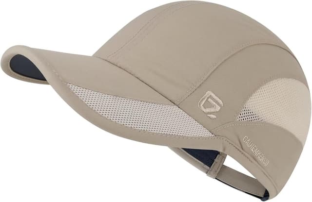 Detalle de GADIEMKENSD Unstructured Quick Dry Sports Cap – leichte, schnell trocknende Sun-Hut für Outdoor und Sport (Unisex)