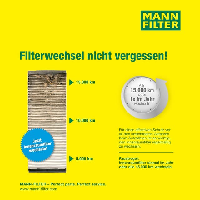 Thumbnail 4 de MANN-FILTER CUK 2040 Filtre habitacle