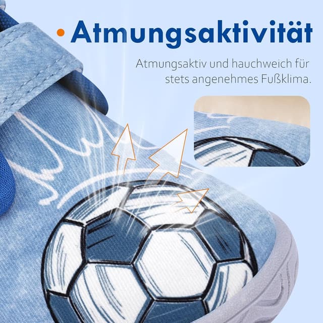 Detalle 2 de IceUnicorn Kinder-Hausschuhe mit Klett