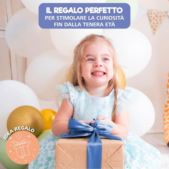Detalle 2 de Sweety Fox Giochi Montessori 20 pezzi 1-4 anni