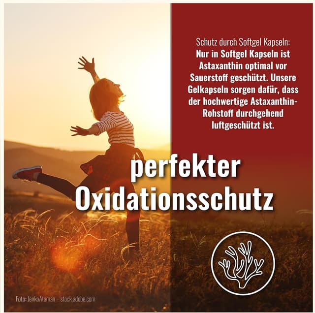 Detalle de Astaxanthin 12 mg Depot Softgel Kapseln 4‑Monatsvorrat