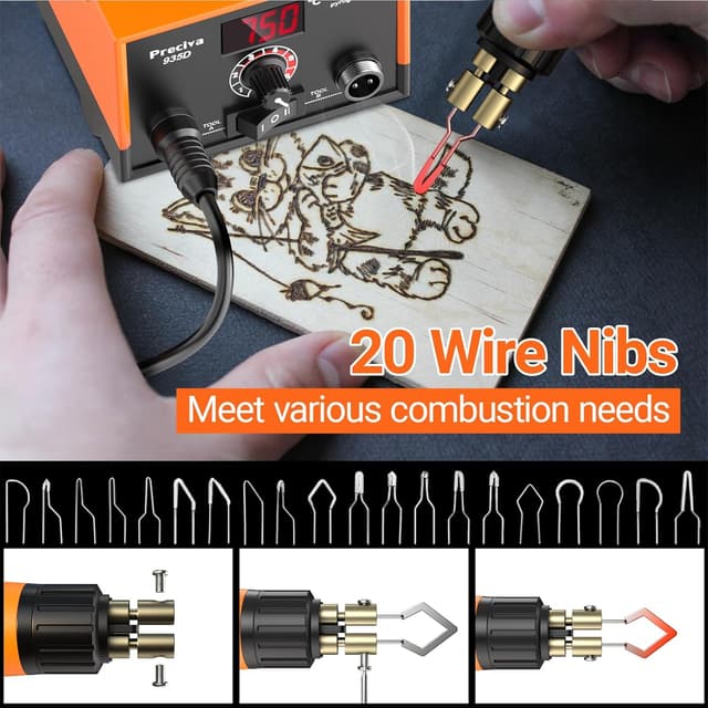 Thumbnail 3 de Preciva 935D Brandmalerei Set 250–750°C