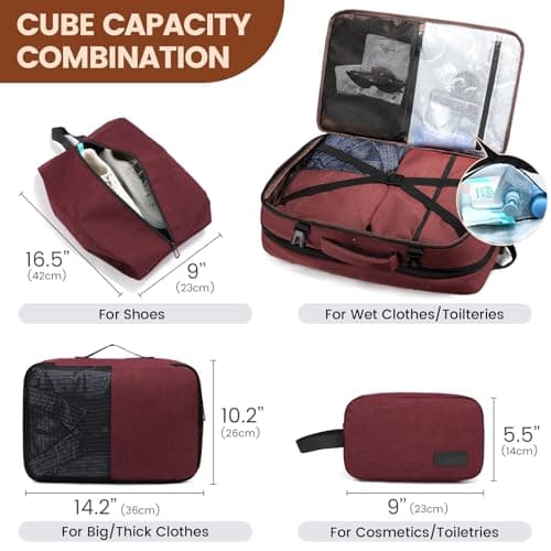 Thumbnail 4 de LOVEVOOK Mochila Expandible de Viaje ✈️ para Portátil 15,6"