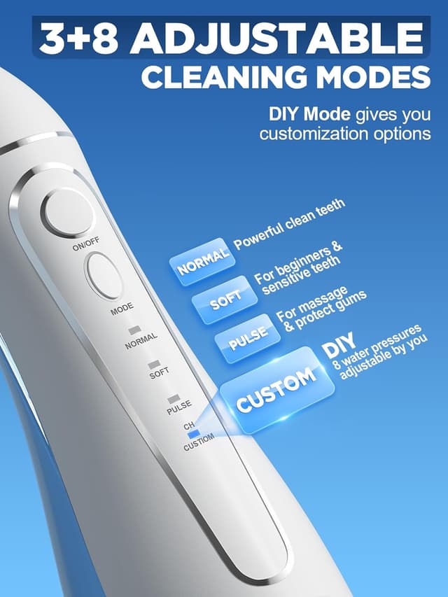 Detalle 2 de Oralfree Water Flosser Cordless Oral Irrigator
