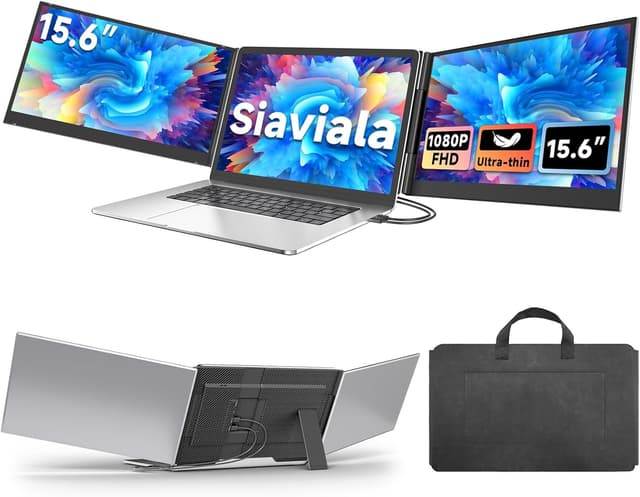 Detalle de Siaviala 15,6-Zoll Laptop Monitor Erweiterung