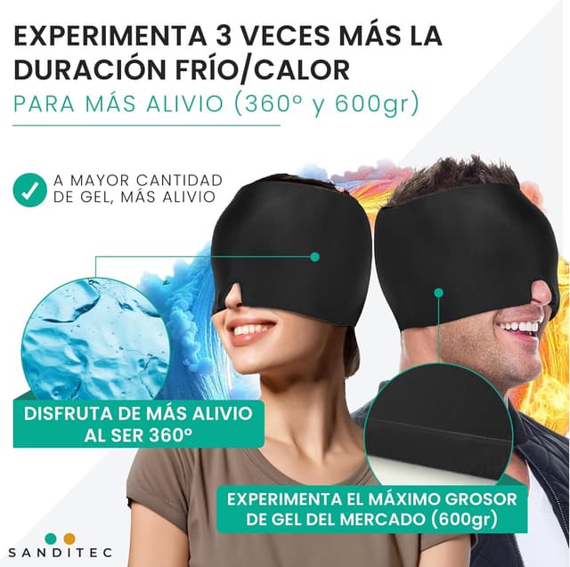 Thumbnail 2 de Gorro migraña alivio inmediato
