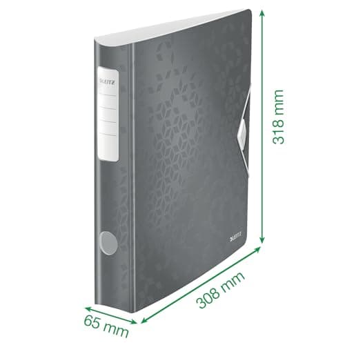 Thumbnail 3 de LEITZ 11070036 - Archivador Active WOW 180º azul metalizado 📂