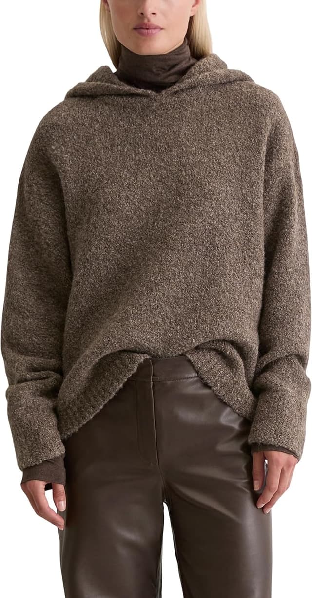 Detalle de Bouclé-Hoodie Marc O'Polo Loose