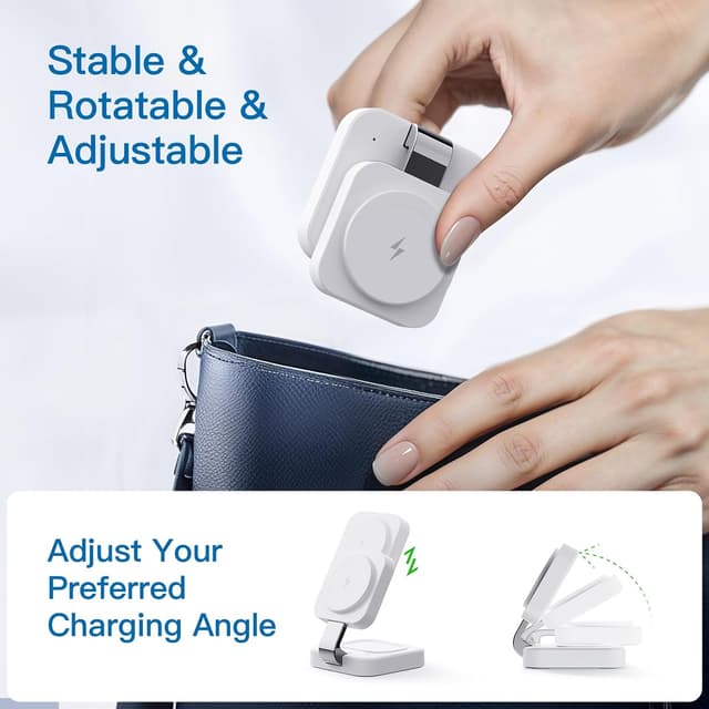 Thumbnail 6 de 2026 Traveling Mag‑Safe 3‑in‑1 Charger 18W