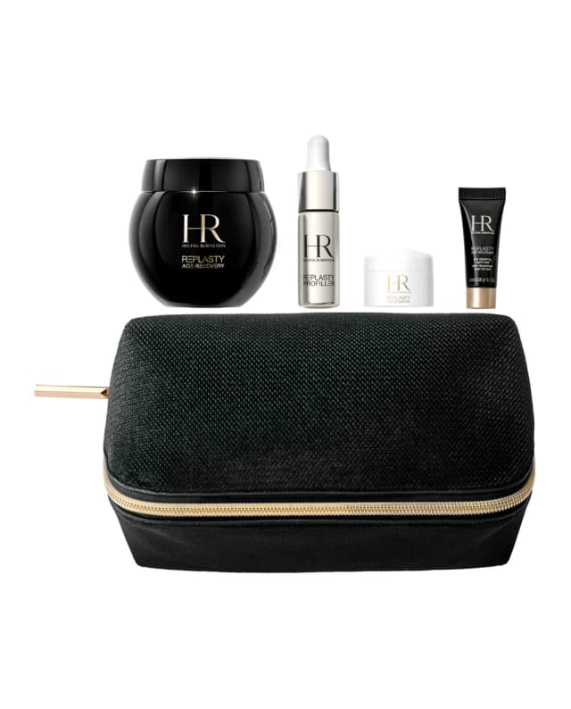 Detalle de Helena Rubinstein Re-Plasty Noche: estuche de regalo con rutina reparadora Age Recovery y Profiller