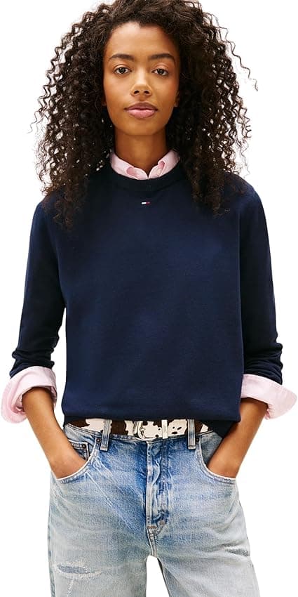 Imagen de Tommy Jeans Tjw Essential Crew Suéter XXS en OfertitasTOP