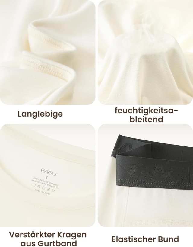 Thumbnail 4 de gagli Baselayer Thermounterwäsche Set Ultraweich