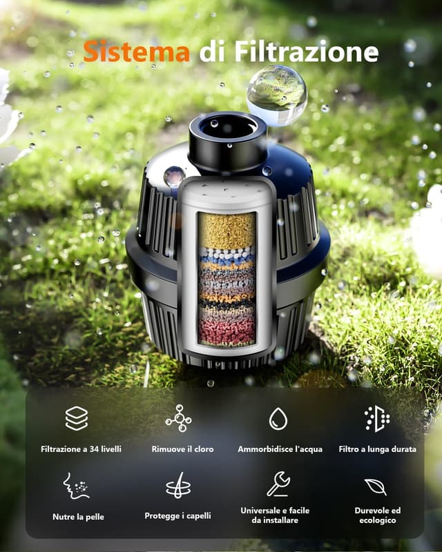 Thumbnail 6 de Cobbe Filtro doccia a 34 livelli con vitamina C