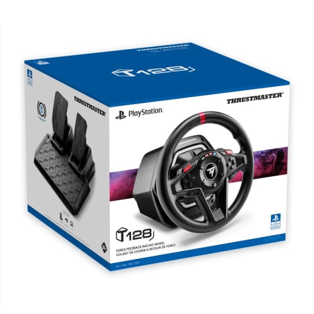 Detalle de Thrustmaster T128 Volante de carreras Force Feedback con pedales