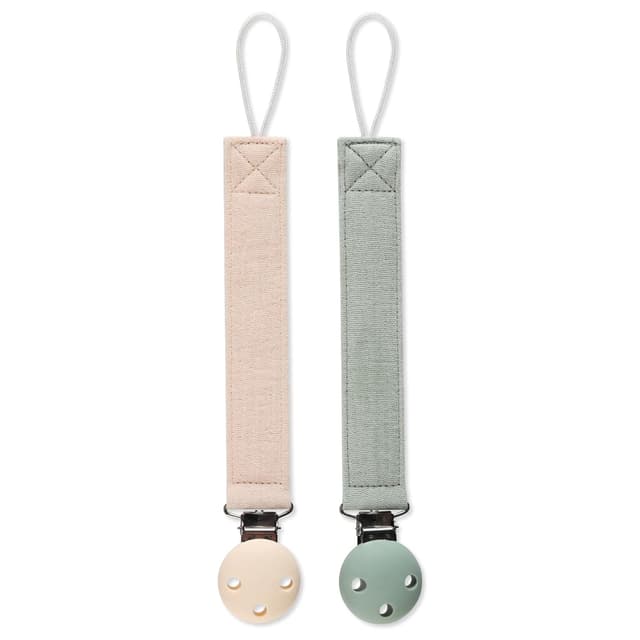 Thumbnail 6 de meanus Schnullerkette (2er-Set) mit Silikon-Clip, BPA-frei – für Mädchen & Jungen