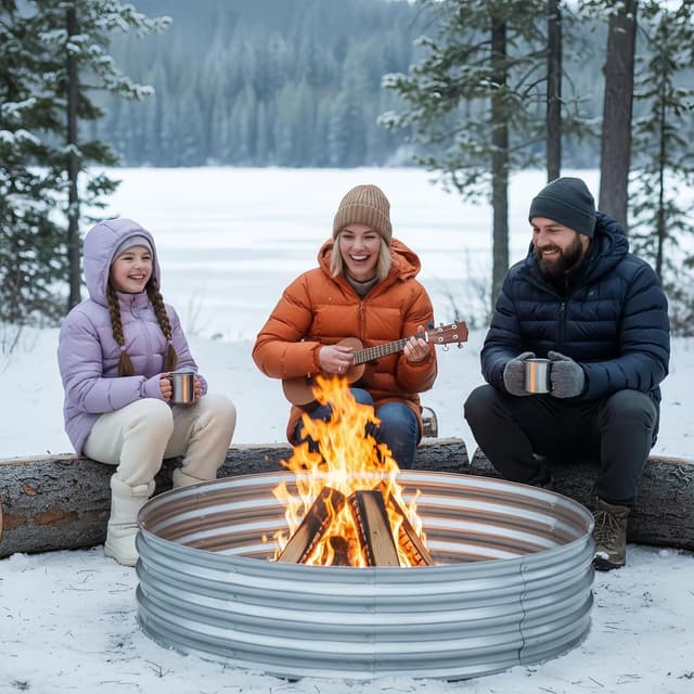 Thumbnail 6 de Eclaron 60 Inch Fire Pit Ring ⚡