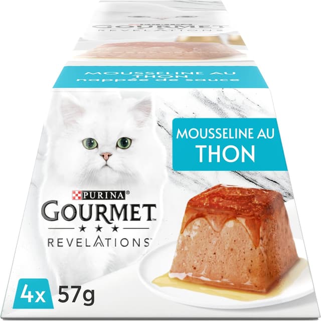 Imagen de GOURMET Revelations Chiffon tonno 4 x 57 g en OfertitasTOP