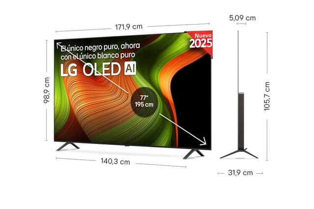 Detalle 2 de LG OLED77B56LA Smart TV 77 pulgadas 4K