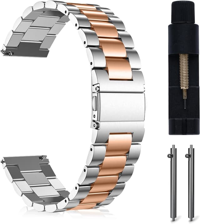 Detalle de 20mm stainless steel metal strap for Garmin