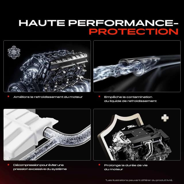 Thumbnail 6 de Frankberg réservoir de compensation liquide de refroidissement (compatible A4 8E2/8EC/8H7/8HE, 2000-2008) 1,9L-3,0L