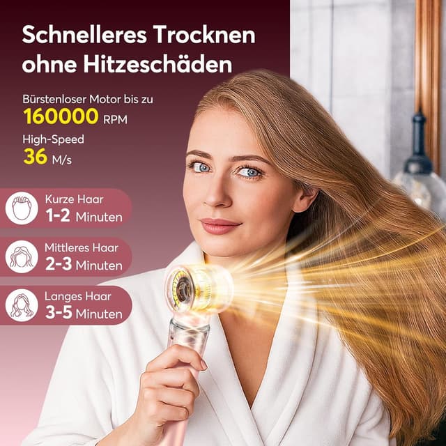 Detalle 2 de Bopcal 5 in 1 Airstyler mit 36 m/s