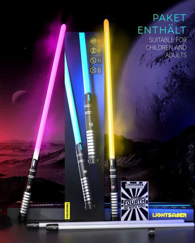 Thumbnail 6 de Lichtschwerter 2er Set 79 cm