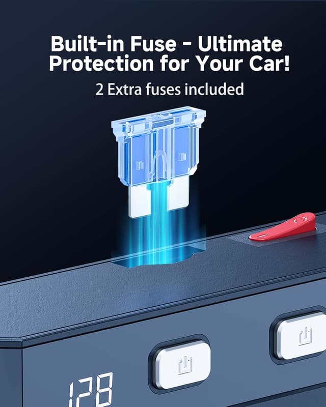 Thumbnail 6 de YANTU Cigarette Lighter Adapter 345W car charger ⚡