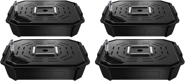 Detalle de VIVOSUN Confezione da 4 FlexFeed Self-Watering Irrigation Pot con indicatore livello e finestra di manutenzione