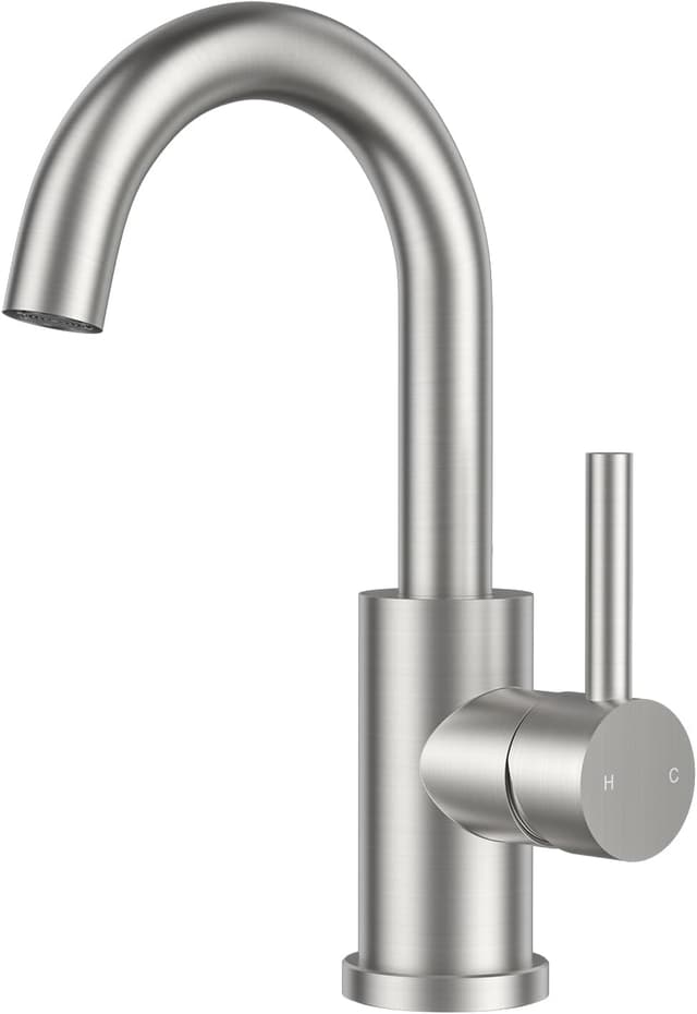 Detalle de FORIOUS Wasserhahn Bad 360° Edelstahl