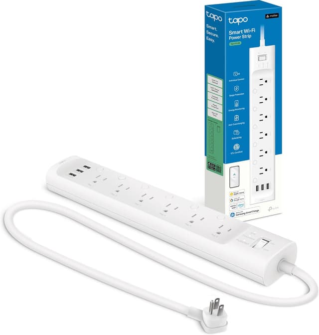 Imagen de TP-Link Tapo P316M Smart Power Strip 6-outlet en OfertitasTOP