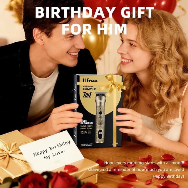 Detalle 2 de Ufree Beard Trimmer 6500RPM cordless kit