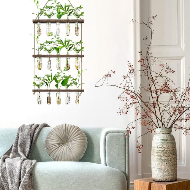 Thumbnail 5 de XXXFLOWER Wall Hanging Propagation Station 15 test tubes