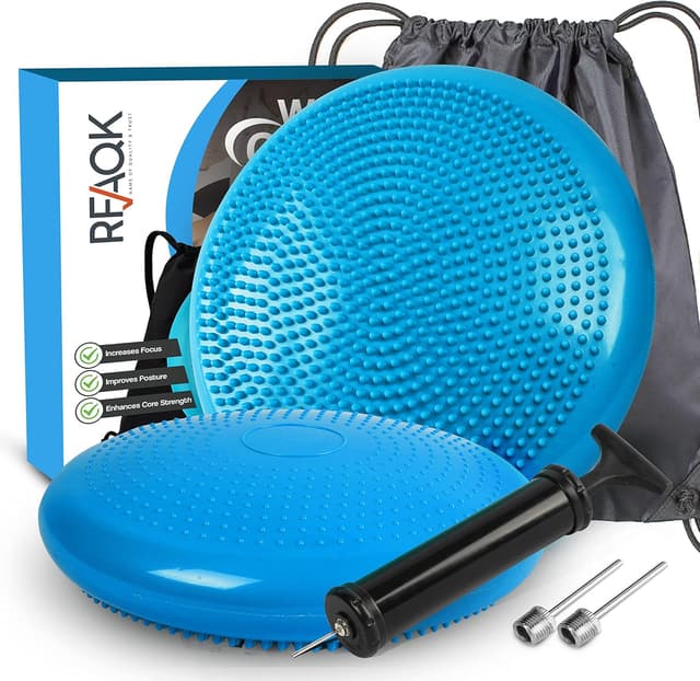 Imagen de RFAQK Inflated Air Stability Wobble Cushion (extra thick) en OfertitasTOP