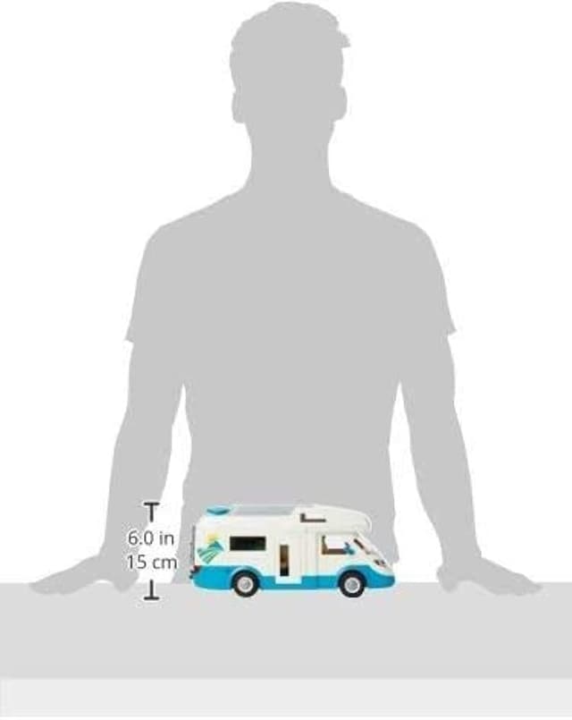 Detalle de PLAYMOBIL 70088 Caravana de Verano para niños desde 4 años