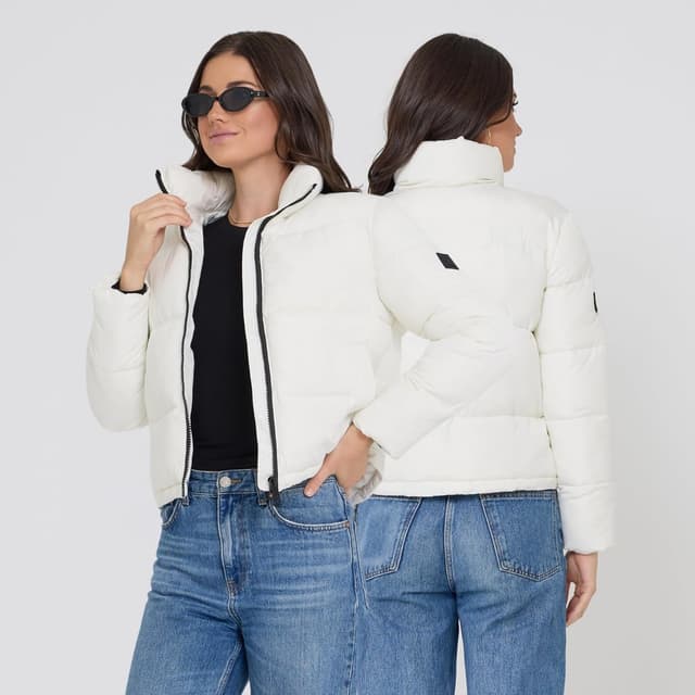 Thumbnail 6 de Steve Madden Cropped Puffer Jacket