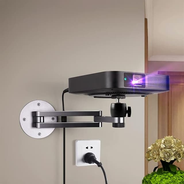 Imagen de Liboer Soporte de Pared para Proyector Plegable en OfertitasTOP