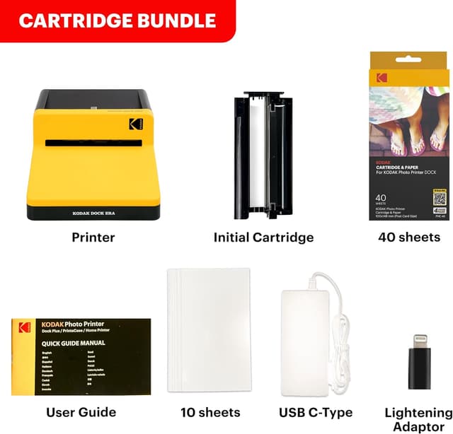 Thumbnail 6 de KODAK Dock Era 4x6 photo printer